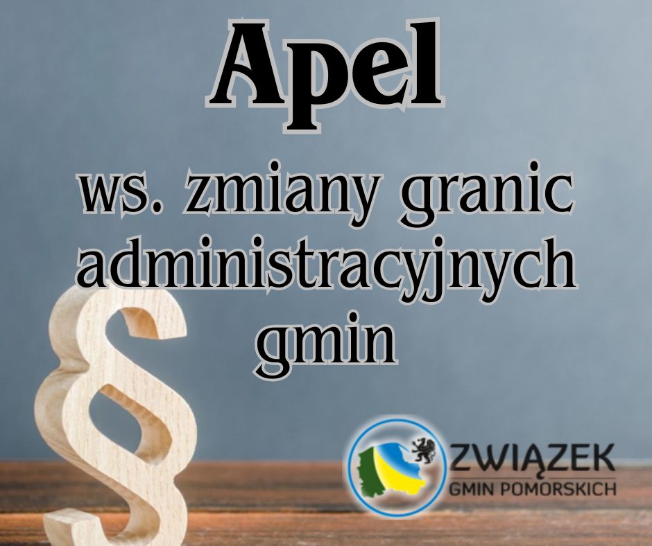 Apel ws. zmiany granic gmin