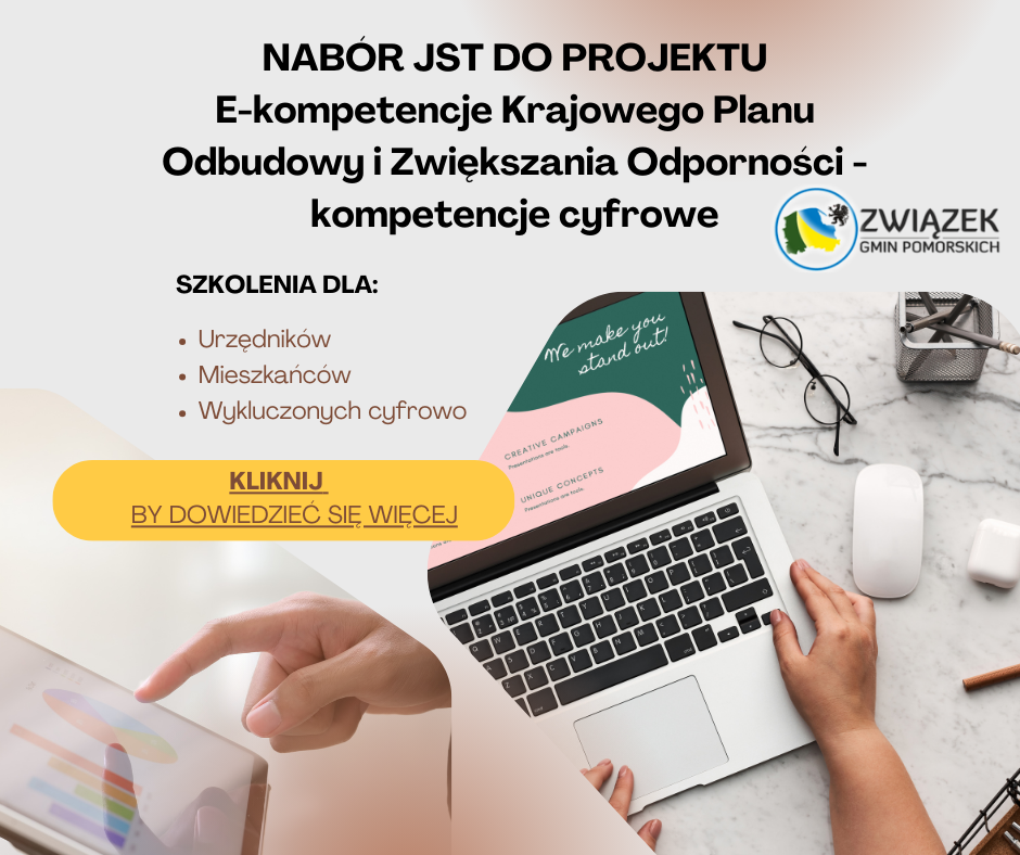 Nabór: C.2.1.3 E-kompetencje Krajowego Planu Odbudowy i Zwiększania Odporności - kompetencje cyfrowe