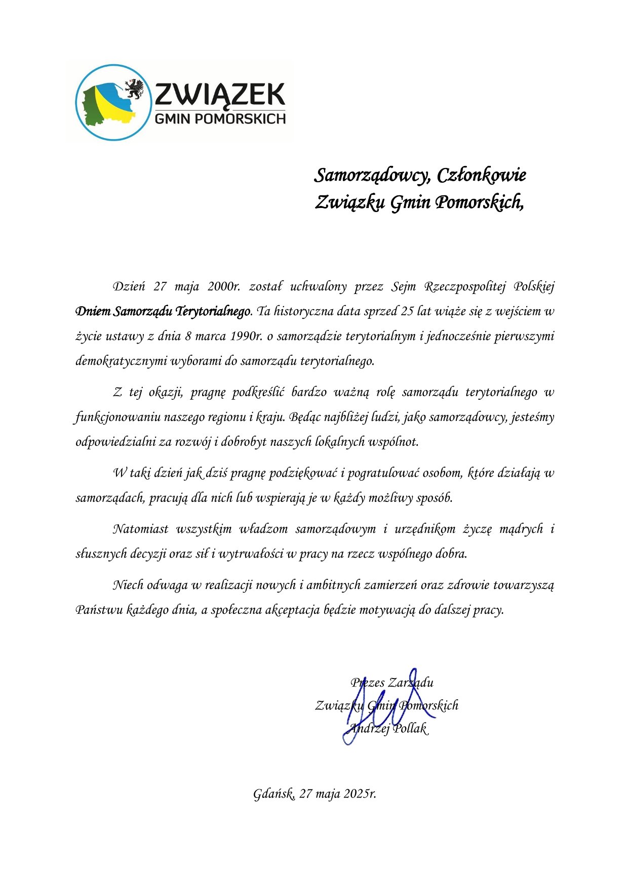 Dzień Samorządu Terytorialnego