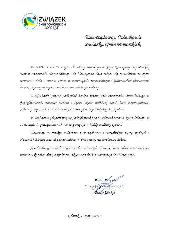 Dzień Samorządu Terytorialnego